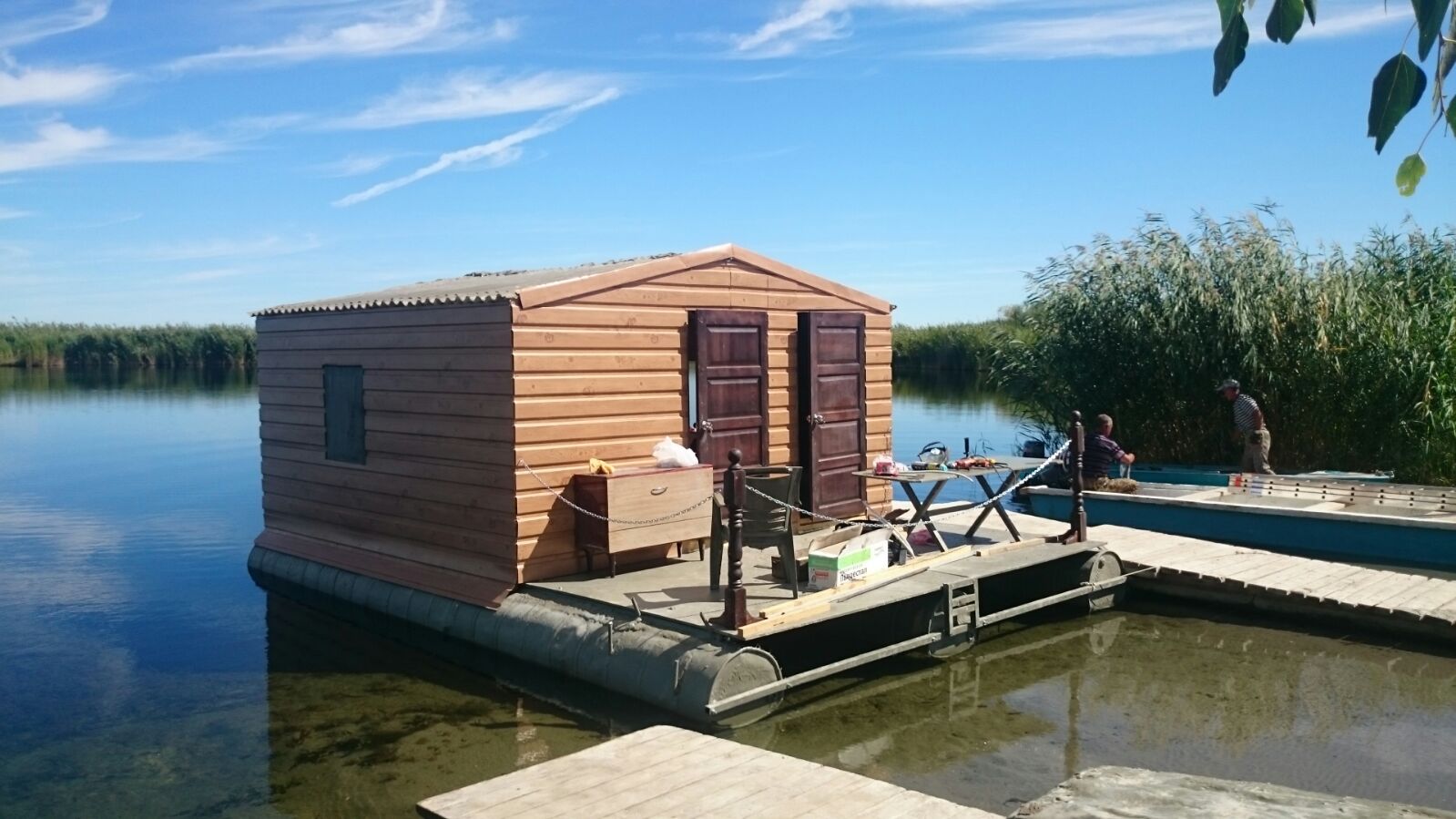 плавучий дом