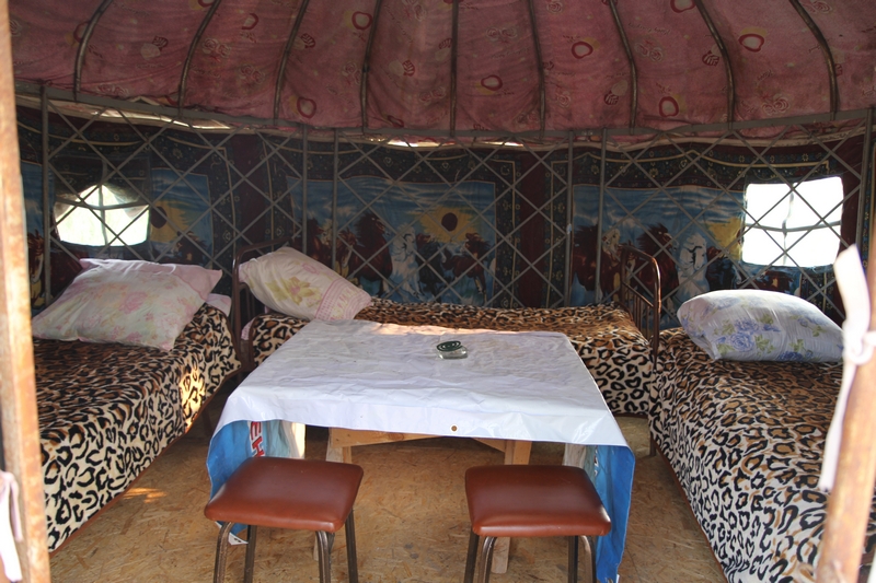 Юрта внутри