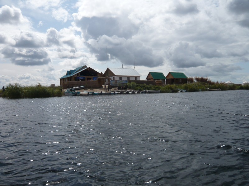 Вид на базу с воды